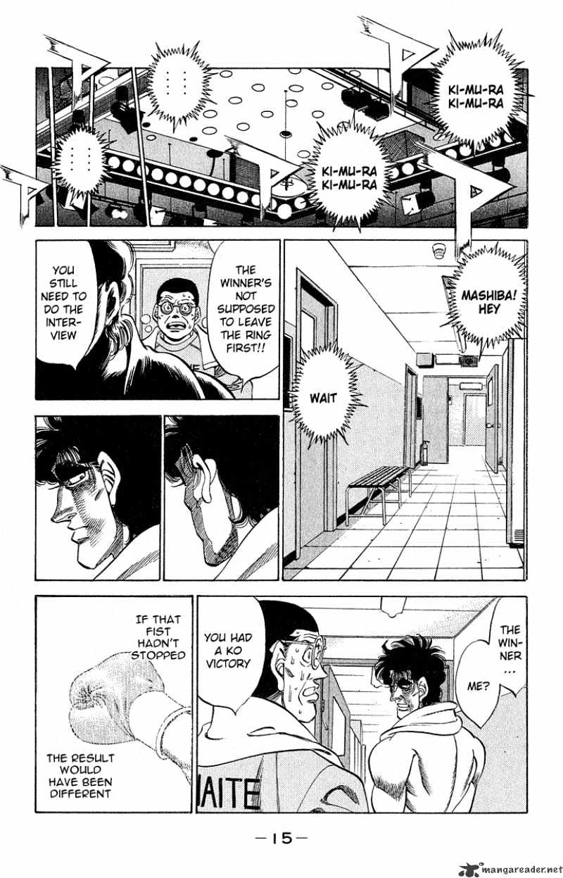 Hajime no Ippo: Fighting Spirit, Chapter 288 image 14